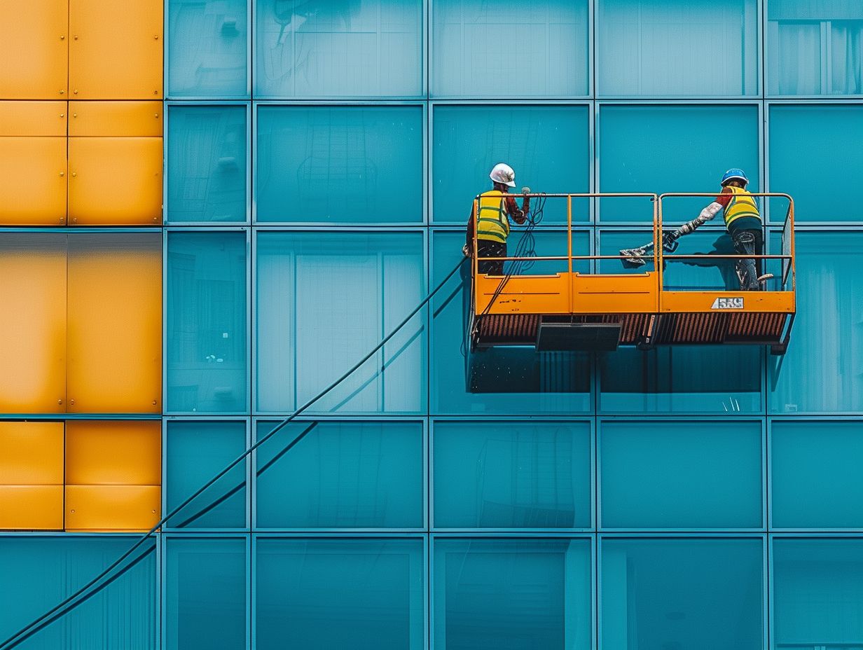 What types of equipment does The Mechanical Edge offer?
The Mechanical Edge offers a variety of high rise cleaning equipment, including window washing robots, rope access systems, and pressure washers. 

How does The Mechanical Edge's equipment improve safety?
The Mechanical Edge's equipment is designed to minimize the need for workers to be on scaffolding or using ladders, reducing the risk of falls and other accidents. 

What makes The Mechanical Edge's equipment innovative?
The Mechanical Edge's equipment uses advanced technology and cutting-edge engineering to provide efficient and effective high rise cleaning solutions. 

Can The Mechanical Edge's equipment be customized for specific buildings?
Yes, The Mechanical Edge offers customization options for their equipment to meet the unique needs of different high rise buildings. 

Does The Mechanical Edge provide training for using their equipment?
Yes, The Mechanical Edge offers comprehensive training for their equipment to ensure safe and effective operation.