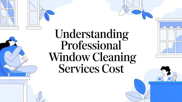 Understanding Professional Window Cleaning Services Cost