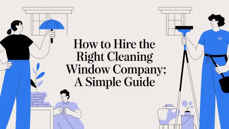 How to Hire the Right cleaning window company: A Simple Guide