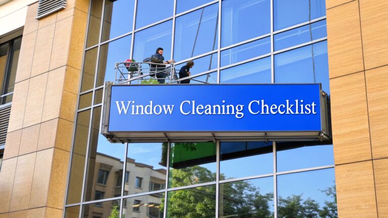 The Ultimate Professional Window Cleaning Checklist for Commercial Buildings