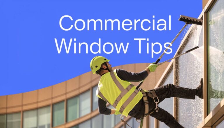 8 Expert Commercial Window Cleaning Tips