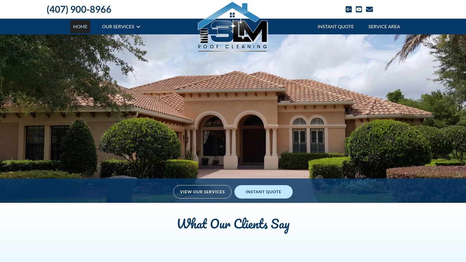 3LM Roof Cleaning Orlando (Drone & Aerial Soft Wash)