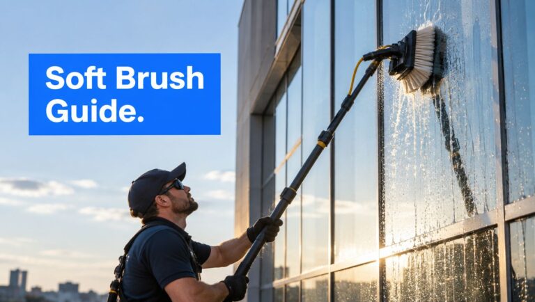 Water Fed Window Cleaning Pole Soft Brush Head: Pro Guide